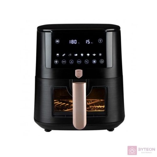 Berlinger Haus BH/9604 fekete- rose gold 8 L forrólevegős sütő