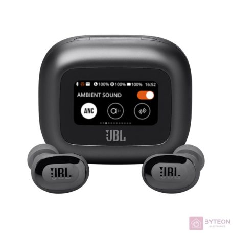 JBL Live Buds 3 True Wireless Bluetooth zajszűrős fekete fülhallgató