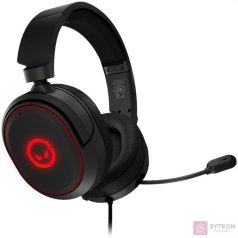 Lorgar Kaya 460 USB, RGB fekete headset