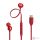 JBL T 310 C RED vezetékes USB C mikrofonos piros fülhallgató