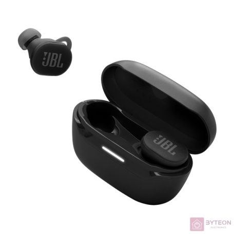 JBL Endurance Race 2 True Wireless Bluetooth zajszűrős fekete sport fülhallgató