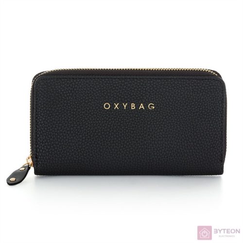Oxybag Leather Black Mony L női pénztárca