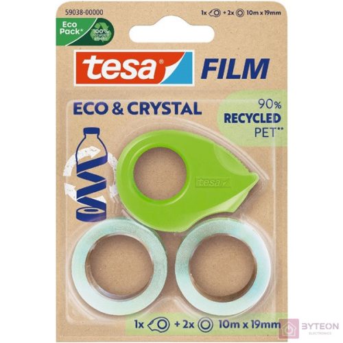 Tesa 59038 Eco&Crystal 10m x 19 mm 3in1 ragasztószalag