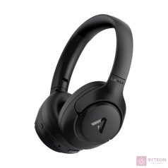   LAMAX NoiseComfort2 Bluetooth ANC Aktív zajszűrős fekete fejhallgató