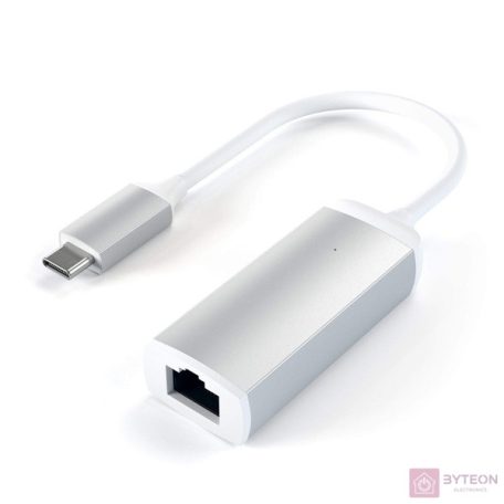 Satechi ST-TCENS Type-C/RJ45 ezüst adapter