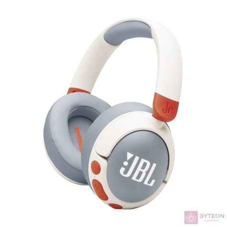 JBL JR 470 NC vezeték nélküli zajszűrős fehér gyermek fejhallgató