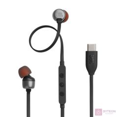   JBL T 310 C BLK vezetékes USB C mikrofonos fekete fülhallgató