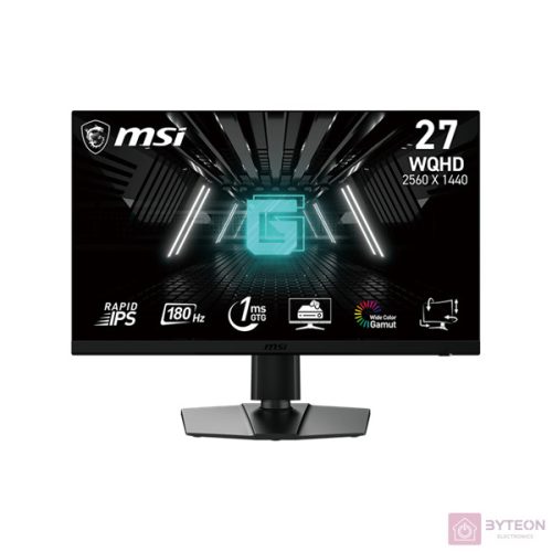 MSI 27" G272QPF E2 Rapid WQHD IPS 180Hz DP/HDMI LED gamer monitor