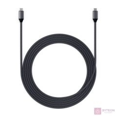 Satechi ST-TCC2MM 2m 100W Type-C szürke kábel