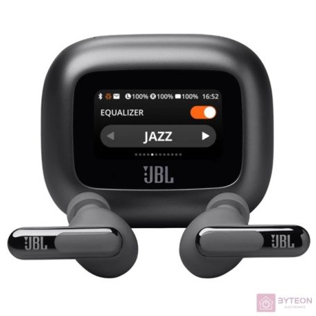 JBL Live Beam 3 True Wireless Bluetooth zajszűrős fekete fülhallgató