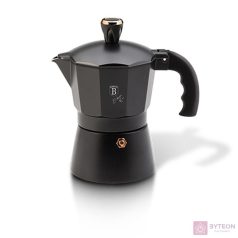   Berlinger Haus BH/8560 fekete- rose gold 3 személyes kotyogós kávéfőző