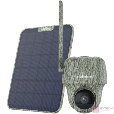 Reolink GO G450 /8MP/H265/95°/IR10m/4G/akkumulátoros IP PT vadkamera + napelemes töltő