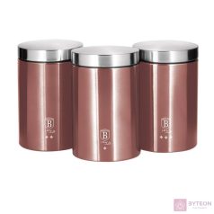 Berlinger Haus BH/6270 pink 3 részes tároló szett