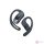 Shokz OpenFit Air. True Wireless Bluetooth fekete sport fülhallgató