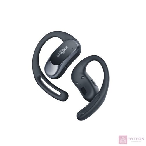 Shokz OpenFit Air. True Wireless Bluetooth fekete sport fülhallgató