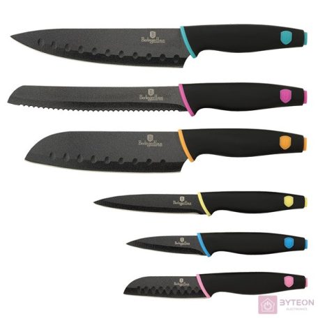 Berlinger Haus BH/2145 fekete 6 részes késkészlet