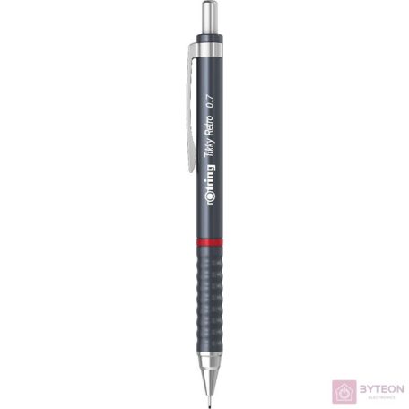 Rotring Tikky Retro 0,7 mm, szürke nyomósirón