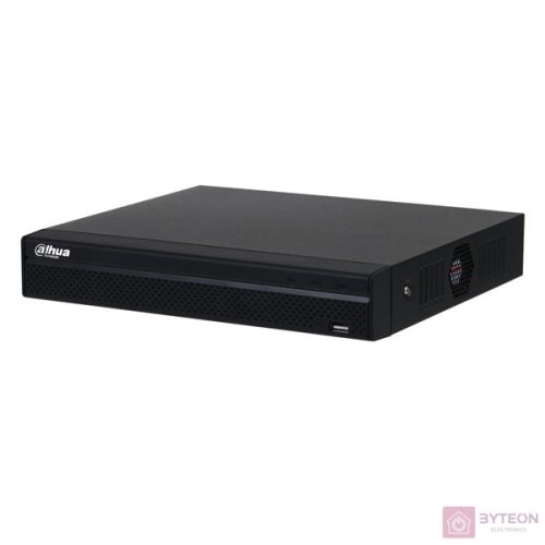 Dahua NVR4116HS-4KS3 /16 csatorna/H265+/160 Mbps rögzítés/Lite/1x Sata/ hálózati rögzítő(NVR)