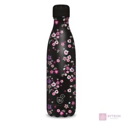   Ars Una 500 ml-es Pearl Blossom Black 24 (5377) duplafalú fémkulacs