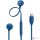 JBL T 305 C BLU vezetékes USB C mikrofonos kék fülhallgató