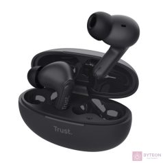   Trust 25296 Yavi ENC True Wireless Bluetooth fekete fülhallgató