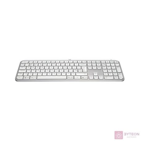 Logitech 920-011638 MX Keys S US halványszürke vezeték nélküli billentyűzet