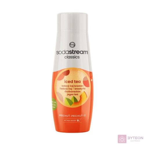 SodaStream Ice Tea Barack 440ml - DRS egyutas visszaváltási díjas szörp