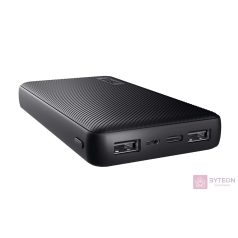 Trust 24677 Primo Eco 15000mAh fekete power bank
