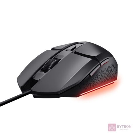 Trust 25036 GXT109 Felox vezetékes fekete gamer egér