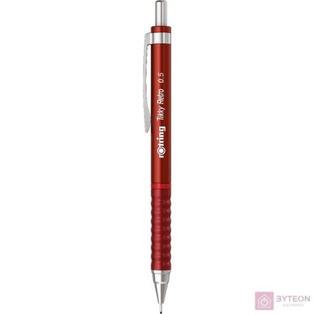 Rotring Tikky Retro 0,5 mm, piros nyomósirón