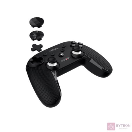 Trust 24790 GXT542 Muta PC/Nintendo Switch/Android/iOS vezeték nélküli fekete kontroller