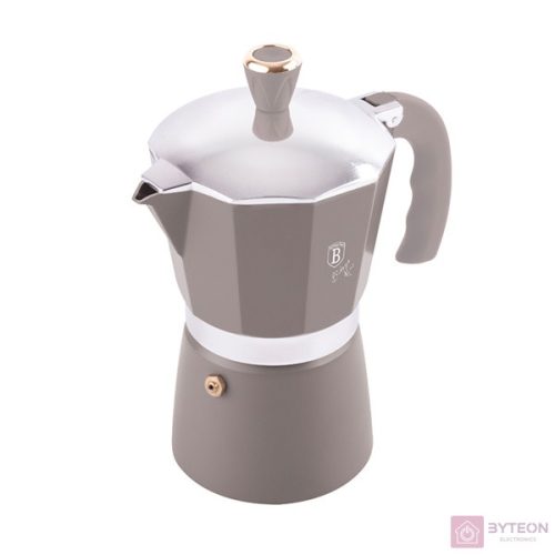 Berlinger Haus BH/8568 matt taupe 3 személyes kotyogós kávéfőző