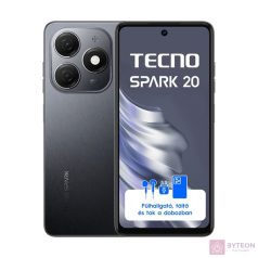   Tecno Spark 20 6,56" LTE 8/256GB DualSIM Gravity Black okostelefon