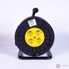 TOO CRB-4400 4 aljzat 40 méter 3x1.5mm2 fekete kábeldob