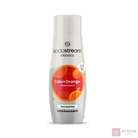 SodaStream COLA Narancs 440ml - DRS egyutas visszaváltási díjas szörp