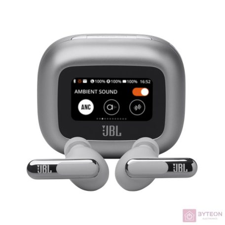 JBL Live Beam 3 True Wireless Bluetooth zajszűrős ezüst fülhallgató