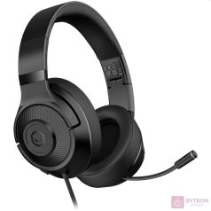 Lorgar Noah 101 3,5mm jack fekete gamer headset
