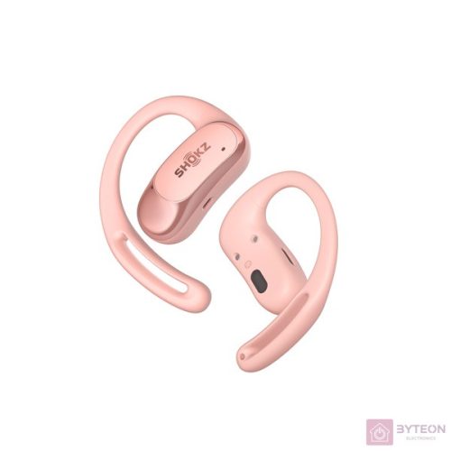 Shokz OpenFit Air. True Wireless Bluetooth rószaszín sport fülhallgató