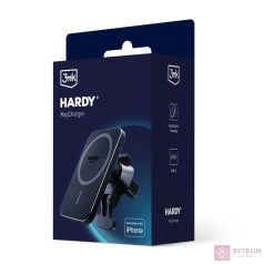   Autós töltő indukciós 3mk Hardy MagCharger +tartó HMC-22