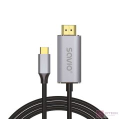 USB 3.1 C-HDMI kábel 1m Savio CL-170