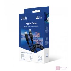 USB 3.0 C-C kábel 1m 3mk Hyper 4K 100W CC1-100-4K-01B