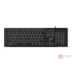Genius SlimStar 820 USB fekete magyar billentyűzet