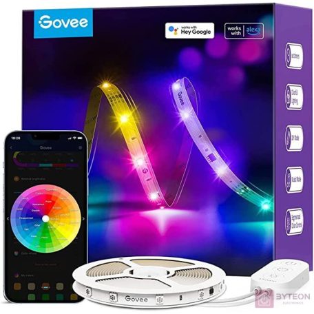 Govee RGBIC Basic WiFi + Bluetooth LED szalag 5m H618A