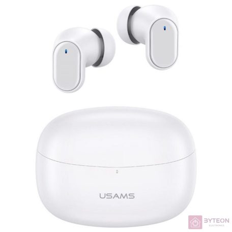 Usams Bluetooth mikrofonos fülhallgató dokkolóval BHUBH02