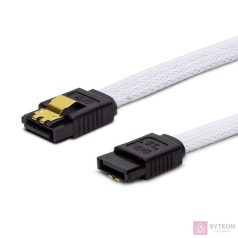 SATA adatkábel 50cm Savio GAK-05 fehér
