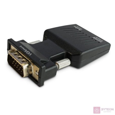 VGA-HDMI konverter +audió Savio CL-145