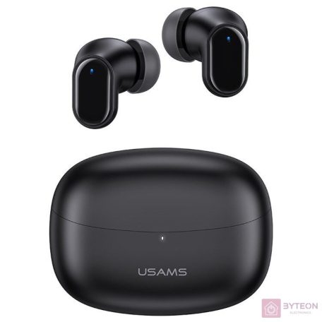 Usams Bluetooth mikrofonos fülhallgató dokkolóval BHUBH01