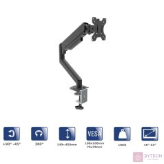 Akyga asztali tartó konzol 15‘-32‘ AK-MB-05