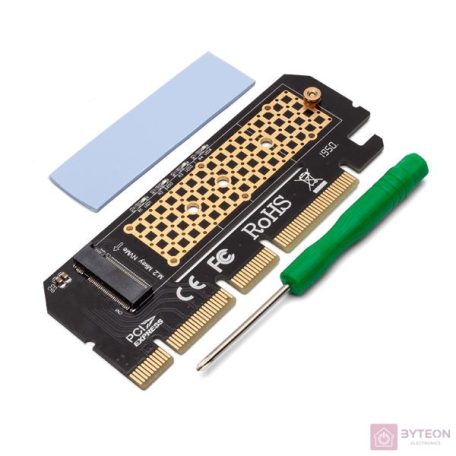 I/O kártya PCI-E 3.0 4x - 1xM.2 NVMe port Savio AK-41
