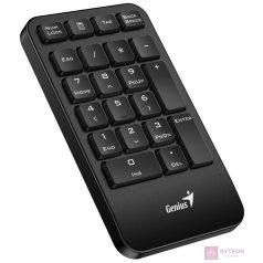 Genius Numpad 1000 rádiós fekete numerikus billentyűzet